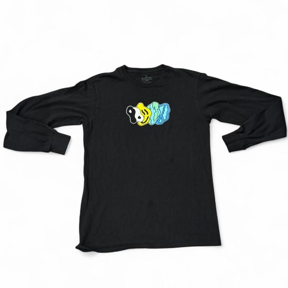 Empyre Women's Black and Grey Shirt